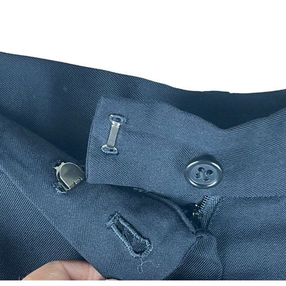 Vintage Classiques Entier 100% Wool Black Pants, Women's Size 16 - Picture 4 of 11